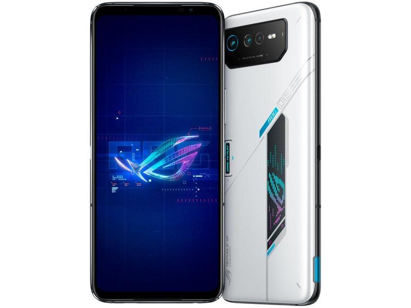 Smartphone Asus Rog Phone 6 256GB Branco 5G Snapdragon SM8475 8GB